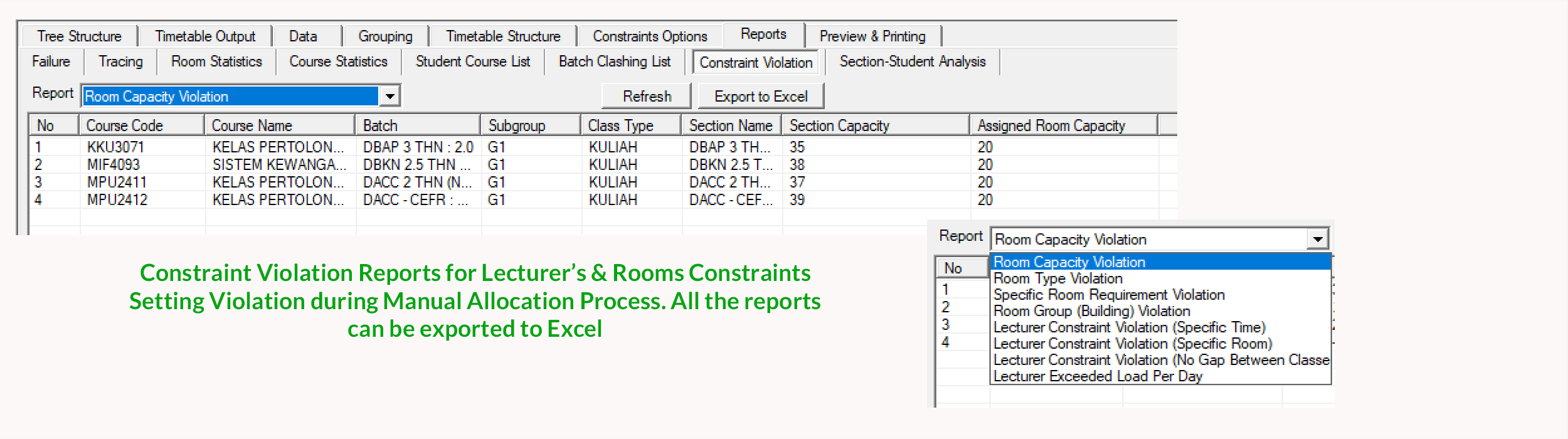 Constraint Violation